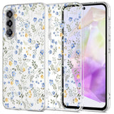 Samsung Galaxy A37 Tech-Protect FlexAir Fleksibelt Plastik Bagside Cover - Blomst
