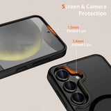 Samsung Galaxy A37 / A56 / A36 Tech-Protect MagMat Hybrid Bagside Cover - MagSafe Kompatibel - Sort