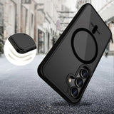 Samsung Galaxy A37 / A56 / A36 Tech-Protect MagMat Hybrid Bagside Cover - MagSafe Kompatibel - Sort