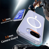 Google Pixel 10a Tech-Protect Flexair Hybrid Bagside Cover - MagSafe Kompatibel - Gennemsigtig