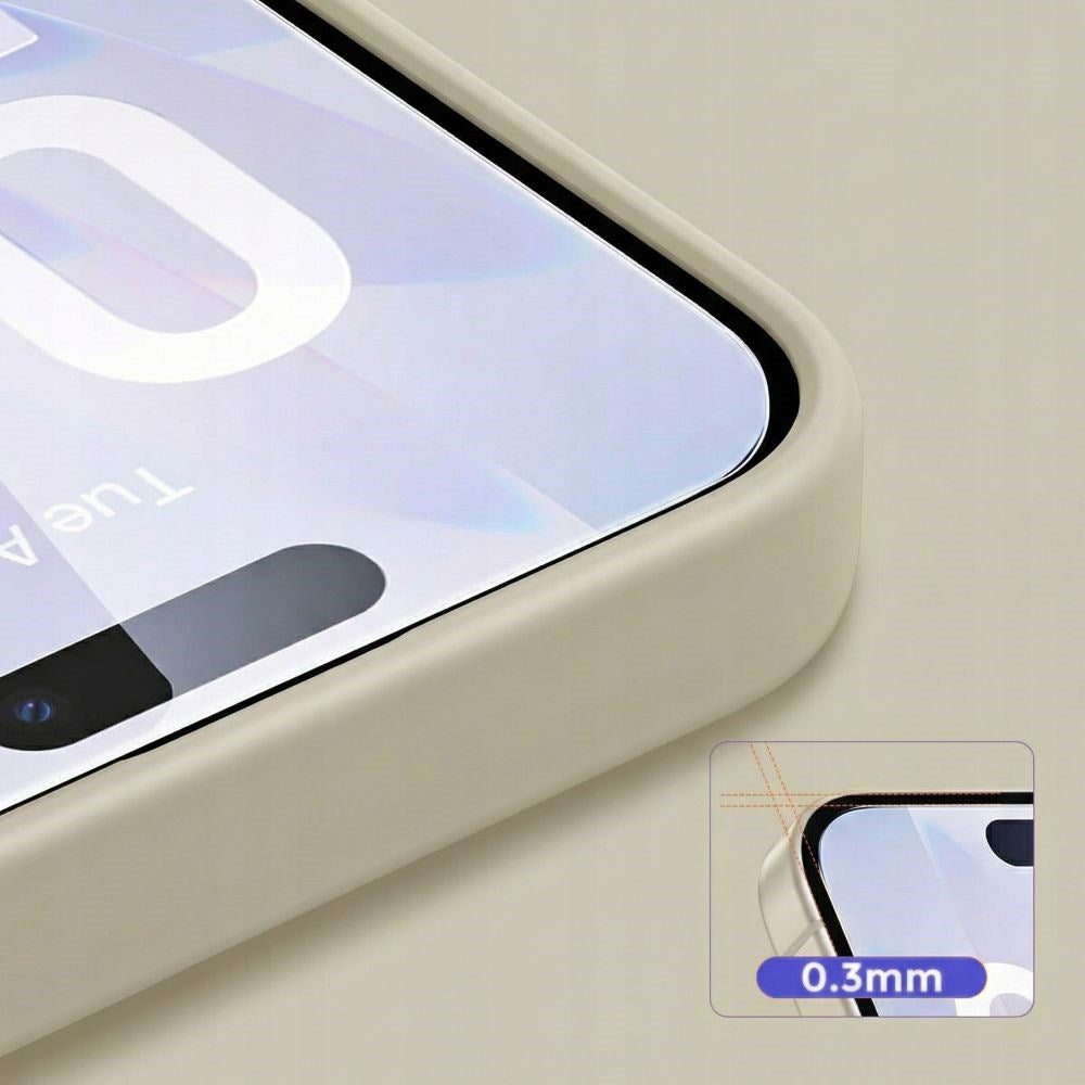 Google Pixel 10a / 9a Tech-Protect Glass Fit+ Skærmglas - 2 stk - Gennemsigtig / Sort Kant