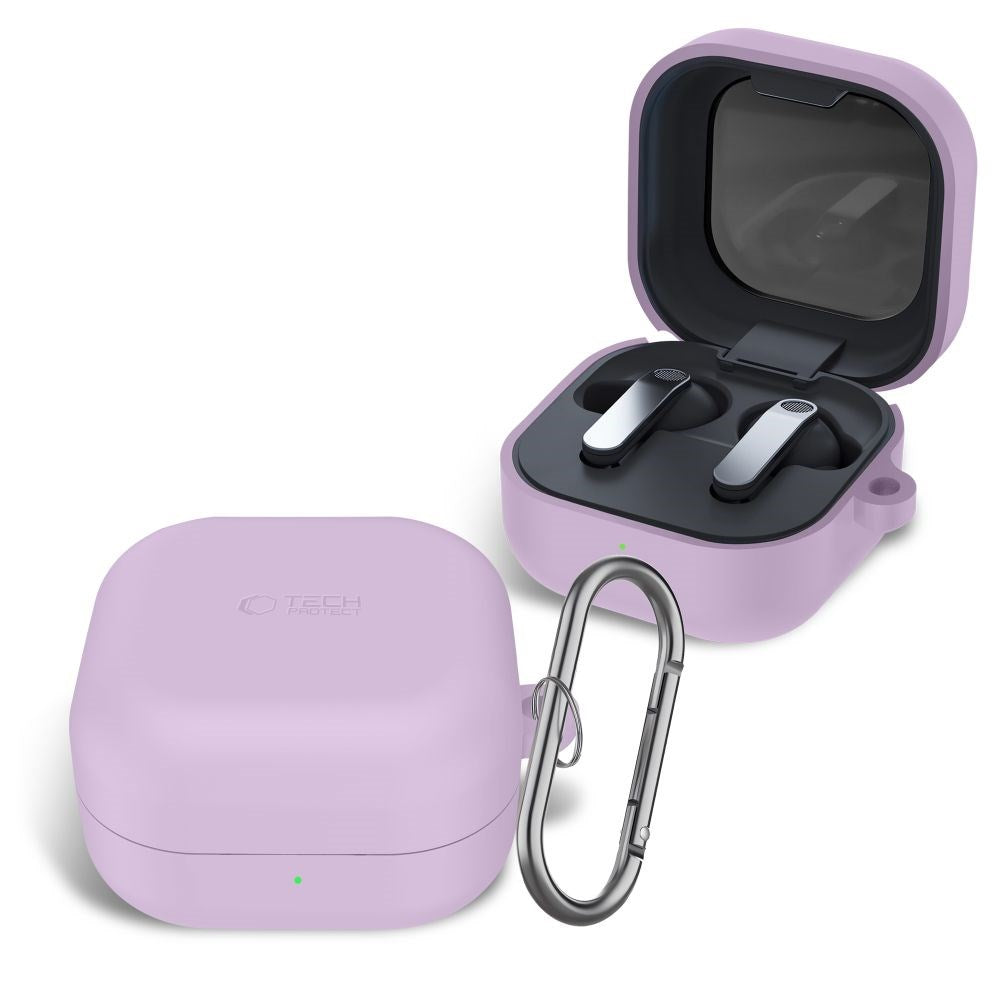 Samsung Galaxy Buds 4 / 4 Pro Tech-Protect Silikone Cover - Lilla