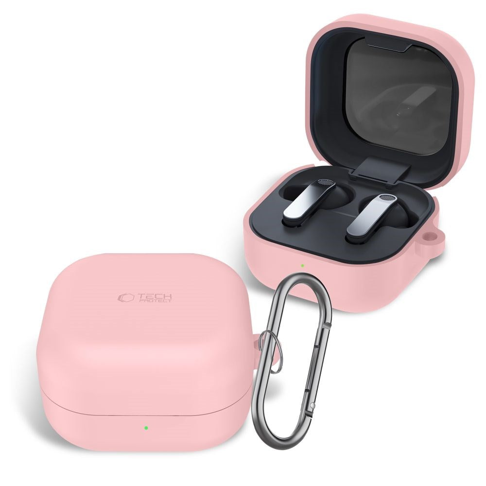Samsung Galaxy Buds 4 / 4 Pro Tech-Protect Silikone Cover - Lyserød