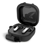 Samsung Galaxy Buds 4 / 4 Pro Tech-Protect Slim Hook Cover - Karabinhage - Sort