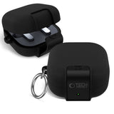 Samsung Galaxy Buds 4 / 4 Pro Tech-Protect Slim Hook Cover - Karabinhage - Sort