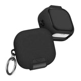 Samsung Galaxy Buds 4 / 4 Pro Tech-Protect Slim Hook Cover - Karabinhage - Sort