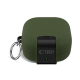 Samsung Galaxy Buds 4 / 4 Pro Tech-Protect Slim Hook Cover - Karabinhage - Grøn