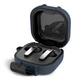 Samsung Galaxy Buds 4 / 4 Pro Tech-Protect Slim Hook Cover - Karabinhage - Blå
