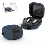 Samsung Galaxy Buds 4 / 4 Pro Tech-Protect Slim Hook Cover - Karabinhage - Blå
