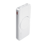 3-i-1 Magnetisk Trådløs PowerBank - Forever MATB-300 - 10.000 mAh - MagSafe Kompatibel - Hvid