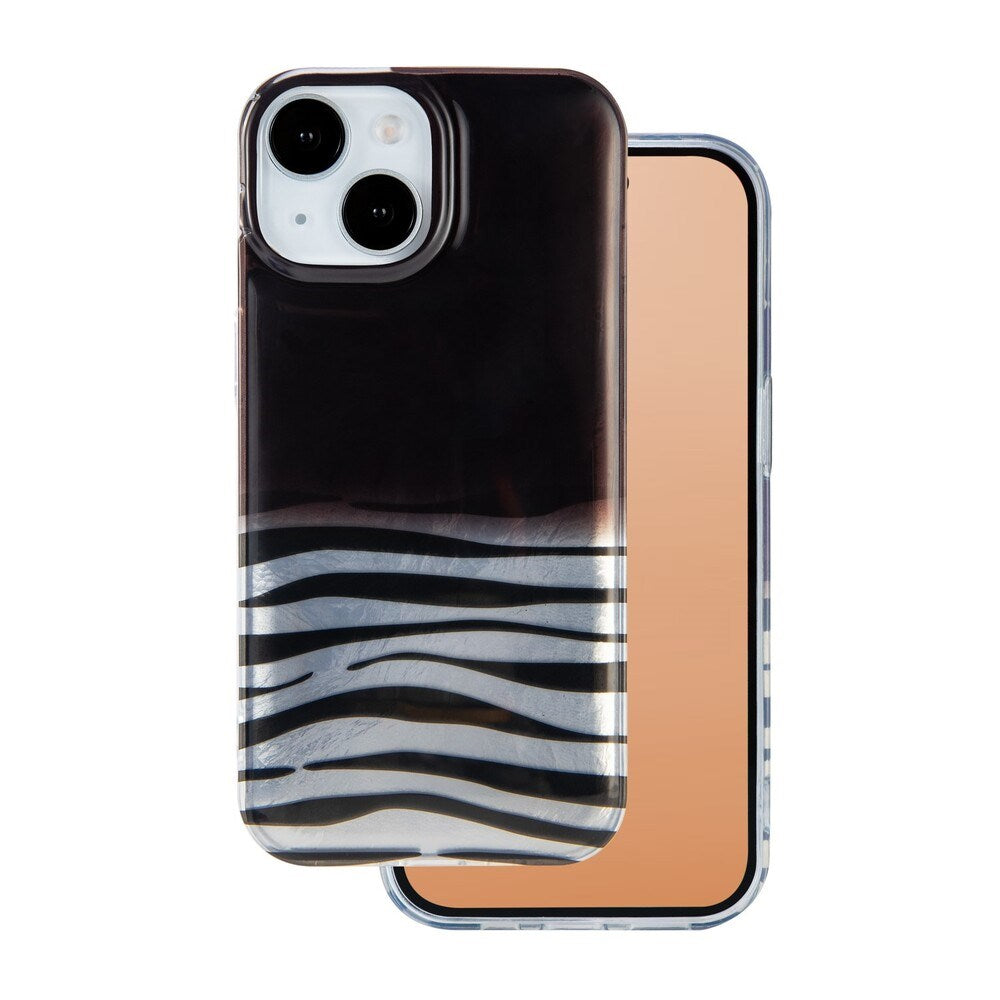 iPhone 15 Fleksibelt Plast Mobil Cover - Okapi