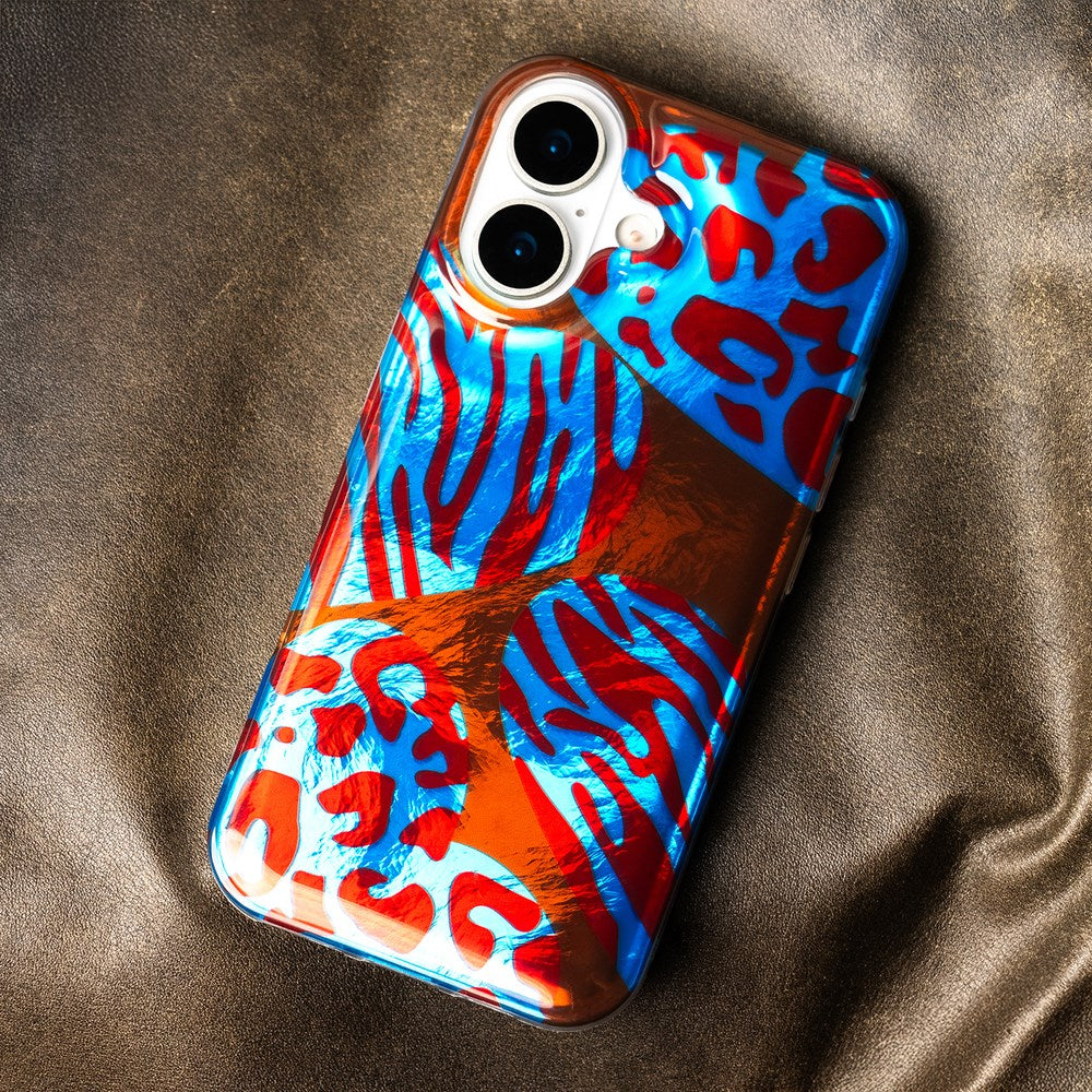 iPhone 12 / 12 Pro Fleksibelt Plast Mobil Cover - Kamæleon