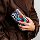 iPhone 12 / 12 Pro Fleksibelt Plast Mobil Cover - Kamæleon