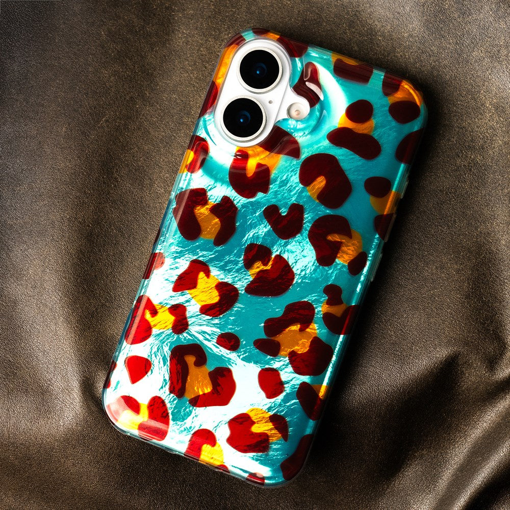 iPhone 12 / 12 Pro Fleksibelt Plast Mobil Cover - Gepard