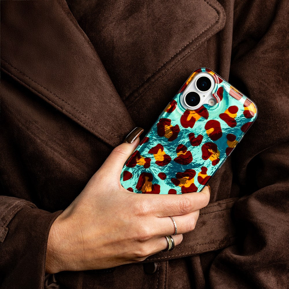 iPhone 12 / 12 Pro Fleksibelt Plast Mobil Cover - Gepard