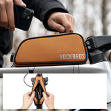 Rockbros Cykeltaske til Stel - 0.7L - Orange