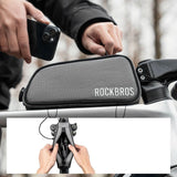Rockbros Cykeltaske til Stel - 0.7L - Grå