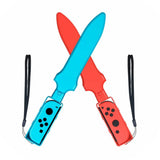 Nintendo Switch Hurtel 10-i-1 Familiesæt m. Sportstema - Rød / Blå