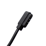 Hurtel Magnetisk Oplader til Smartwatch - 2-Pin / 2.8mm - Sort