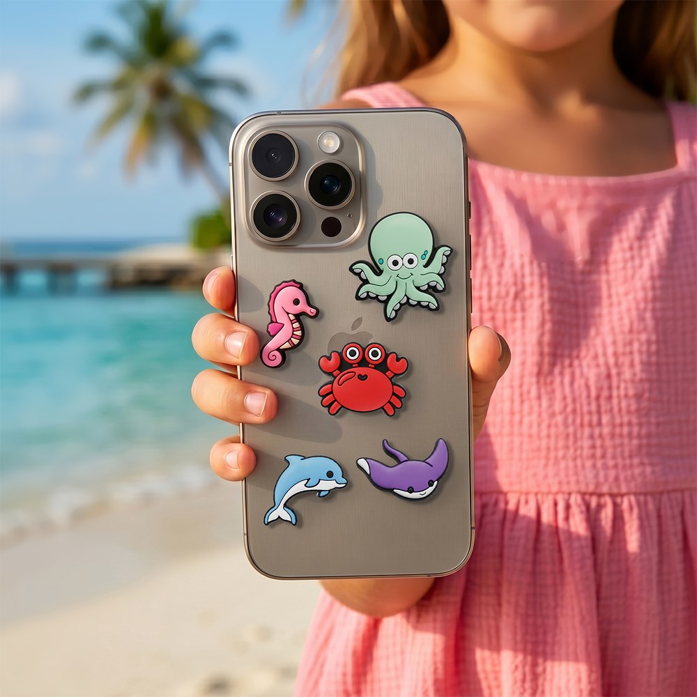 TFO 3D Stickers - 5 stk - Ocean