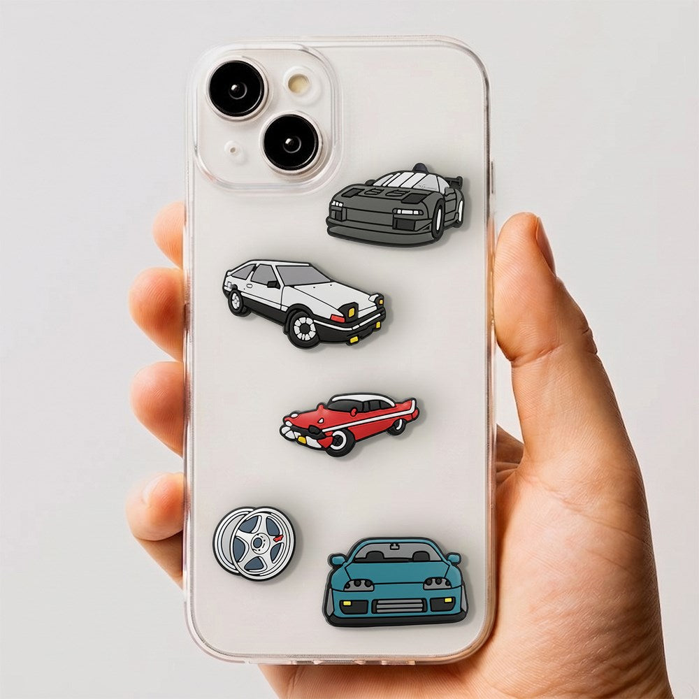 TFO 3D Stickers - 5 stk - Fast cars