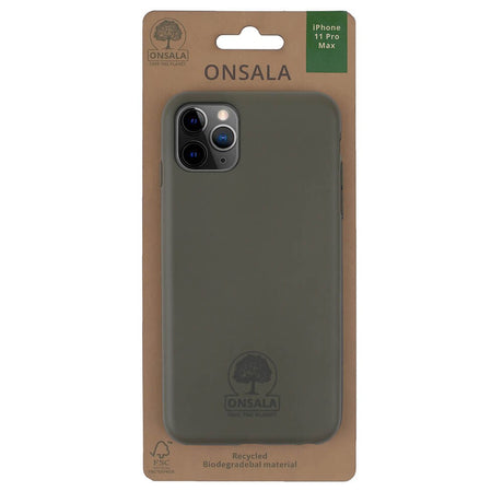 iPhone 11 Pro Max GEAR Onsala Eco Cover - Miljøvenligt Bagside Cover - Grøn