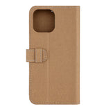 iPhone 13 Pro Max GEAR Onsala Eco Flip Cover med Pung - Nedbrydeligt - Sand