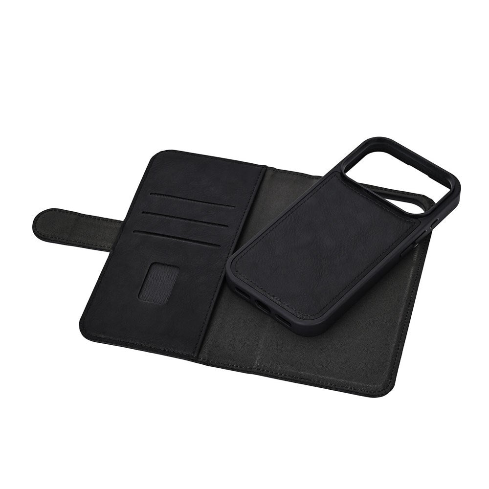 GEAR iPhone 17 Pro 2-i-1 Cover - MagSafe Kompatibel - Sort