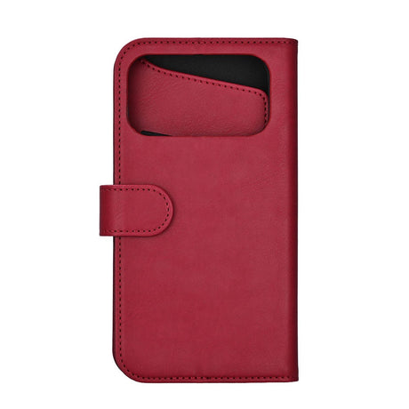GEAR iPhone 17 Pro Max Kunstlæder Cover - MagSafe Kompatibel - Rød