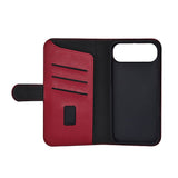 GEAR iPhone Air Kunstlæder Cover - MagSafe Kompatibel - Rød