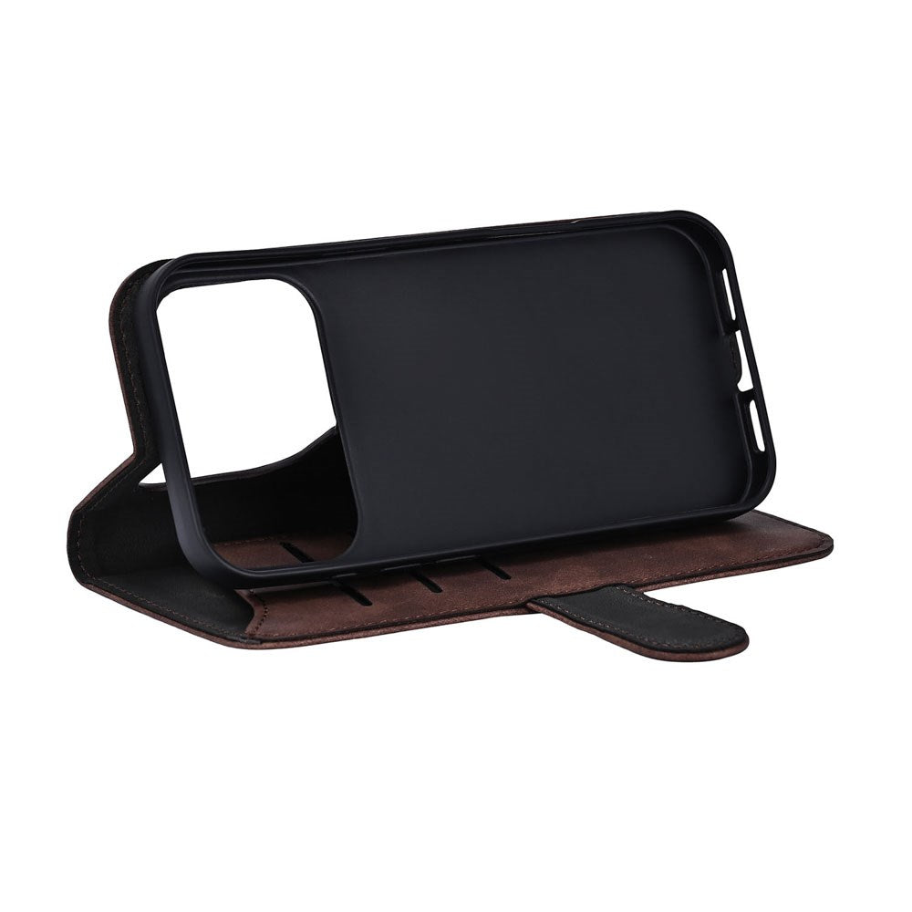 GEAR iPhone 17 Pro Kunstlæder Cover - MagSafe Kompatibel - Brun