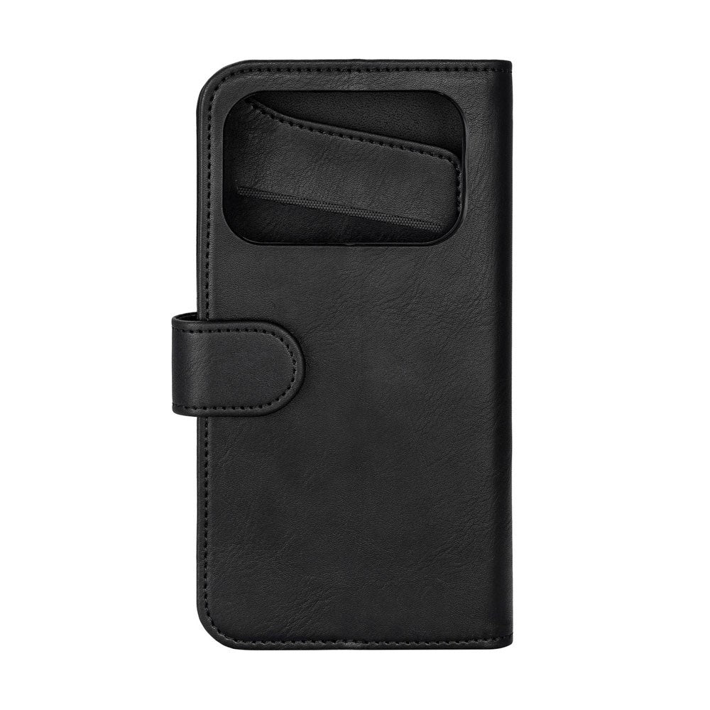 GEAR iPhone 17 Pro Kunstlæder Cover - MagSafe Kompatibel - Sort