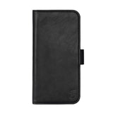 GEAR iPhone 17 Kunstlæder Cover - MagSafe Kompatibel - Sort