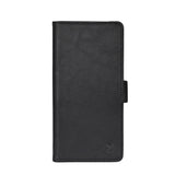 Samsung Galaxy S25 Ultra GEAR Classic Flip Cover Kunstlæder - Kortholder og Ståfunktion - Sort