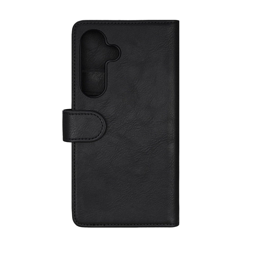 GEAR Samsung Galaxy S25+ (Plus) 2-in-1 Kunstlæder Flip Cover - Kortholder - Sort