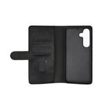 GEAR Samsung Galaxy S25+ (Plus) 2-in-1 Kunstlæder Flip Cover - Kortholder - Sort