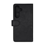 GEAR Samsung Galaxy S25 2-in-1 Kunstlæder Flip Cover - Kortholder - Sort
