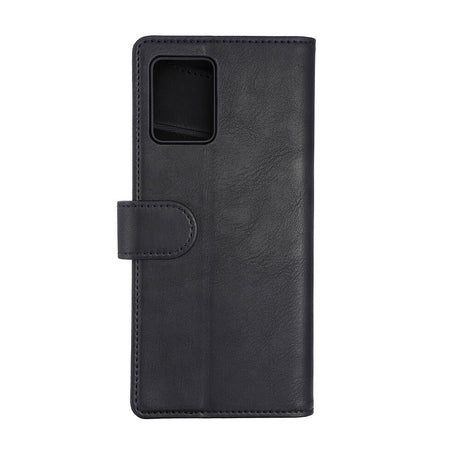 Motorola Moto G53 GEAR Kunstlæder Flip Case m. Kortholder & Ståfunktion - Sort
