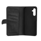 Samsung A14 (5G) Gear Wallet - Læder Flip Cover m. Pung - Sort