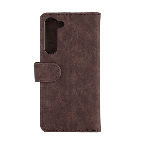 Samsung Galaxy S23+ (Plus) Gear Wallet - Læder Flip Cover m. Pung - Brun