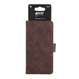 Samsung Galaxy S23+ (Plus) Gear Wallet - Læder Flip Cover m. Pung - Brun