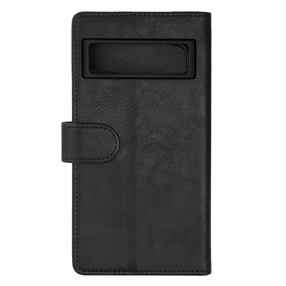 Google Pixel 7 Pro Gear Wallet - Læder Flip Cover m. Pung - Sort