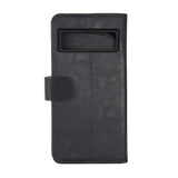 Google Pixel 7 GEAR Wallet - Læder Flip Cover m. Pung til 3 Kort - Sort