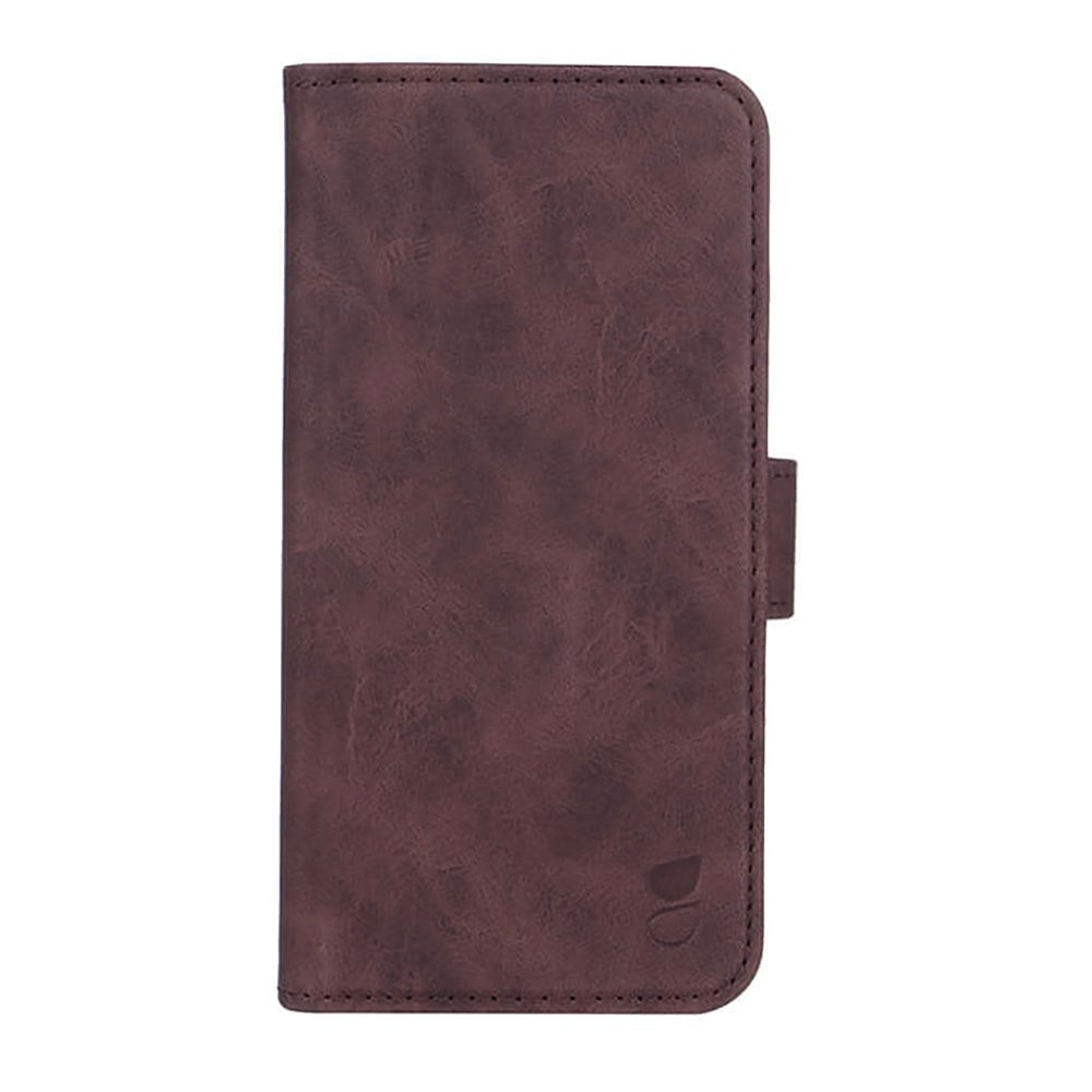 GEAR iPhone 14 Pro Wallet - Læder Flip Cover m. Pung - Brun