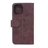 GEAR iPhone 14 Pro Wallet - Læder Flip Cover m. Pung - Brun