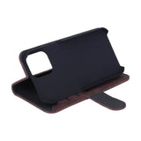 GEAR iPhone 14 Pro Wallet - Læder Flip Cover m. Pung - Brun