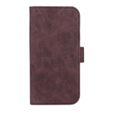 GEAR iPhone 14 Plus Wallet - Læder Flip Cover m. Pung - Brun