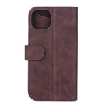 GEAR iPhone 14 Plus Wallet - Læder Flip Cover m. Pung - Brun