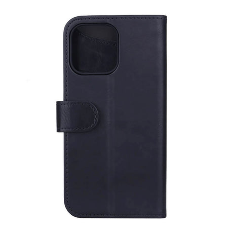 GEAR iPhone 14 Pro Max Wallet - Læder Flip Cover m. Pung - Sort