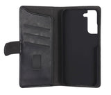 Samsung Galaxy S22+ (Plus) Gear Wallet - Læder Flip Cover m. Pung - Sort